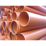 Tubería pvc teja